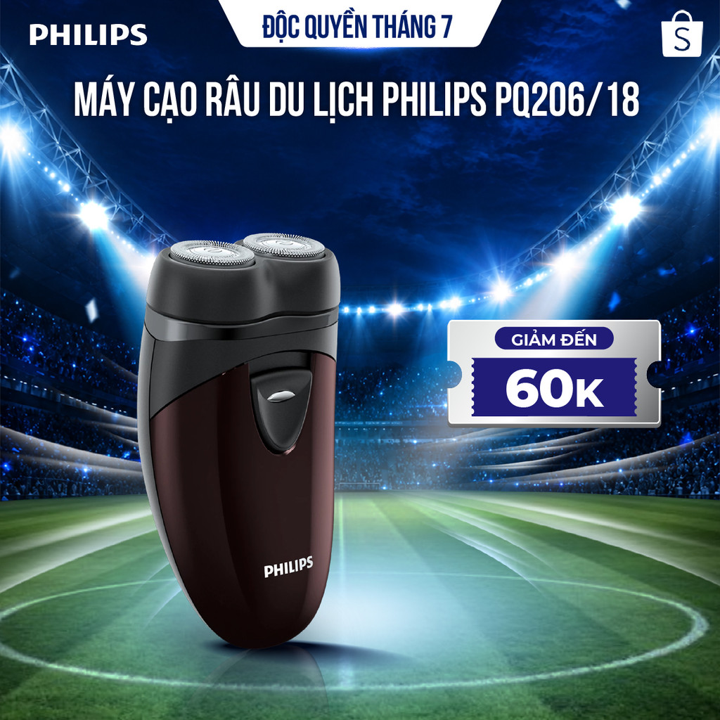 Máy cạo râu Philips PQ206/18 – dùng pin AA, nhỏ gọn