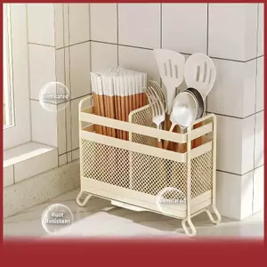 Cod 2/3partment nhà bếp đồ dùng giá treo tường Countertop