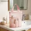 # HB # Di Động Tắm Tổ Chức Lưới Tote Thoáng Khí Có Dây Kéo Tay Cầm Mềm Cho Phòng Tắm Cắm Trại Tập Gym Sử Dụng Chuyến Đi.