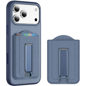 Dành Cho Da PU Đựng Thẻ Ví Dành Cho iPhone 16 15 12 13 14 17 Pro Max Mạnh Nam Châm Thẻ Đứng Túi Điện Thoại