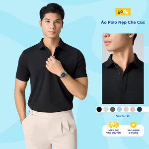 Áo Polo Nam Nẹp Che Cúc Yody MCPO25S041