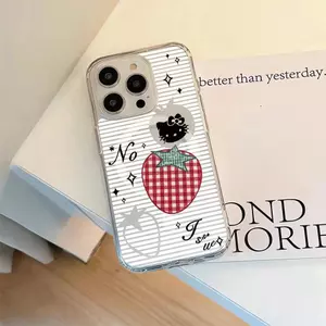 Dâu đen mèo Thích hợp iPhone 16p17 trường hợp điện thoại 15 hút 1411/mới 1213