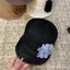 Mũ hoa Organza dệt cho nữ Phong cách mới Giải trí kỳ nghỉ Mũ cưỡi ngựa