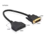 < CarFashion > Cáp chuyển đổi hai chiều tương thích HDMI Nữ sang DVI 24 + 1 Nam