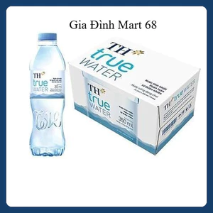 TH True Water 350ml/500ml Thùng 24 Chai Chính Hãng – Nước Uống Đóng Chai Date Mới