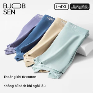 Quần lót nam sử dụng vải Cotton loại A, an toàn, kháng khuẩn, thích hợp để mặc mùa hè.
