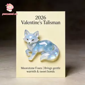 PWSEND Trang trí ngày lễ tình nhân, Pha lê may mắn cỡ nhỏ được chạm khắc bằng tay, Nóng bỏng với thẻ Hình pha lê Quà tặng may mắn