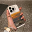 Corning Leather Paste Case Cute Grid Puppy, Precision Cut For iPhone 14/15/16 Pro Max/17