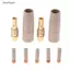 Ziyulinyuk 9 Cái 0.8 / 1.0 / 1.2mm MIG Đèn Pin Gas Đầu Giá Đỡ Bộ Phận Bảo Vệ 15AK Đèn Pin Hàn Mới Lớp Phủ Bảo Vệ Vòi Phun VN