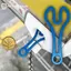 GE 2 Chiếc Giỏ Hàng Móc Khóa Token - Công Cụ Tháo Rời Xe Đẩy Siêu Thị, Nhựa 3D, Di Động & Tái Sử Dụng, Hiệp Định Thiết Kế Chắc Chắn VN