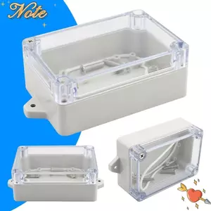 Hộp nối nhựa NOTE1 Hộp nối 40 * 68 * 100mm Hộp dự án điện màu trắng chống nước