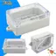 Hộp nối nhựa NOTE1 Hộp nối 40 * 68 * 100mm Hộp dự án điện màu trắng chống nước