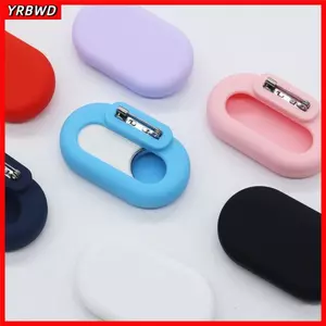 YRBWD Tracker với Ghim vô hình, Quần áo người cao tuổi chống mất Giá đỡ silicon ẩn, Pin ẩn chống thấm nước bằng silicon cho Galaxy SmartTag 2