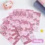 Sticker Laser Trang Trí Sổ Vở Học Sinh Cho Bé Gái Hoạt Hình Dễ Thương Chống Nước DIY Xinh