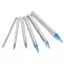 Đầu hàn sắt mũi nhọn màu xanh 30 / 40 / 60 / 80 / 100 / 150W Sắt hàn nhiệt bên ngoài Dụng cụ hàn trạm không chì