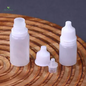 10 Chiếc 5 / 10 / 15 / 20 / 30 / 50ml Chai Nhỏ Giọt Nhựa Trống Sơn Dầu Làm Đẹp Chai Có Thể Đổ Lại Mỹ Phẩm Chai Bảo Quản mới