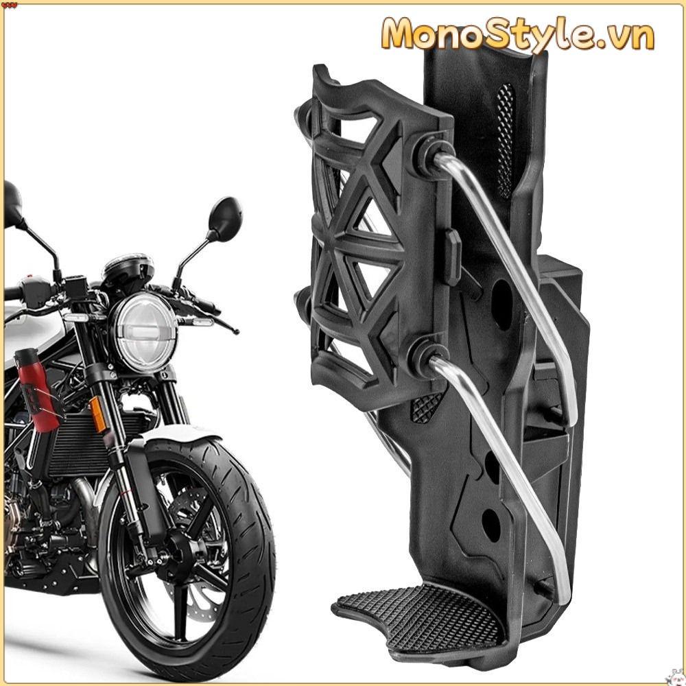 Giá đỡ bình nước và lồng chai Monostyle màu đen, xoay 360 độ, phù hợp xe đạp và xe máy