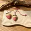 HFSHY Dễ Thương Dâu 3D Nhựa Móc Khóa Túi Charm Mặt Dây Chuyền, Nhẹ Đáng Yêu Vật Trang Trí Cho Điện Thoại Dây Túi Xách Trẻ Em Quà Tặng VN