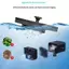 Đài phun nước năng lượng mặt trời Mini IP65 chạy bằng năng lượng mặt trời chống nước cho sân vườn ngoài trời Ao hồ bơi Trang trí thác nước tắm chim [VN]