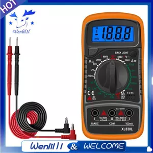 Đồng hồ vạn năng kỹ thuật số XL830L Đồng hồ vạn năng kỹ thuật số thông minh LCD Vôn kế