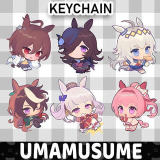 Gantungan Kunci Akrilik /  ANIME UMAMUSUME CHIBI - GOLD SHIP CHIBI