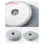 Đầu lau nhà tròn 25cm Vải xoay để làm sạch sàn Tấm lót thay thế nhà Phụ kiện đa năng Khăn xoay 360