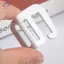 HFTOY 2 Chiếc Nhôm G Móc Qui Phát Hành Bule Tự Làm Bapa Phần Cứng Bule Phụ Kiện ~