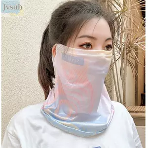 JVSUB Mặt, Bảo Vệ Cổ UPF50 + Kem Chống Nắng Ice Silk, Bán Chạy Dây Tai Chống Tia UV Thoáng Khí Chống Nắng Thể Thao Ngoài Trời