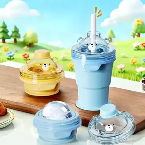 Khuôn Làm Đá 325ml Di Động Có Thể Tái Sử Dụng Có Thể Gập Lại Máy Làm Bóng Đá Khuôn Cho Đảng Cuộc Sống Hàng Ngày Bể Bơi Nhà Bếp Dã Ngoại mueadsyvn