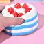 Mô Phỏng Bánh Dâu Squishy Kem Dễ Thương Bánh Giải Nén Ngón Tay Đồ Chơi Dành Cho Du Lịch Đường Chuyến Đi Ngày Lễ sonlekvn