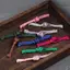 Doutie Sườn Xám Nút 5 Đôi Handmade Vải Thắt Nút Dây Đóng Cửa Cho Đường Phù Hợp Với DIY Đầm Làm Trang Phục May VN