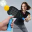 Tay cầm bằng silicon có thể tái sử dụng PUSKY cho quần vợt, tay áo hấp thụ Sho và tay cầm silicon chống trượt. VN