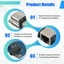 Phù hợp cho Bảng mở rộng Zero 2 W Bảng giao diện Cổng mạng 100M + USB 2.0 + Giao diện âm thanh và Video Analog Phụ kiện thay thế 1 Bộ