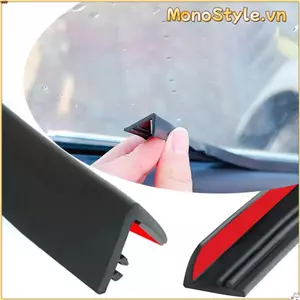 Dải niêm phong cửa sổ ô tô MONOSTYLE, Dải niêm phong 7 hình cách âm tiếng ồn, Nhãn dán ô tô Cách âm chống bụi Phụ kiện ô tô Con dấu cao su chống gió Thân xe ô tô