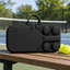 WANYEDI Túi Mái Chèo Pickleball, Chống Thấm Nước Phù Hợp Với 2 Mái Chèo Và 4 Bóng Túi Bảo Quản Vợt Pickleball, Tiết Kiệm Không Gian Vỏ Cứng EVA Vỏ Bảo Vệ Pickleball Paddle Mang Theo