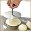 Dụng cụ làm bột đa chức năng-Máy ép Tortilla đơn giản bằng thép không gỉ để làm bột, bánh Tortilla không chứa Gluten