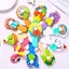 XUAN Mùa Hè Di Động Tay Bấm Quạt Mini Kem Bánh Quy Đồ Chơi Trẻ Em Thiết Kế Dễ Thương Cho Dã Ngoại Ngoài Trời Trường Sử Dụng VN