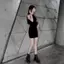 Mùa hè 2026 Váy ngắn dây đen cao cấp kiểu Pháp Váy ngắn cạp mông hẹp Slim-fit Slimer Look Pure Desire Hot Girl Tính khí không tay V