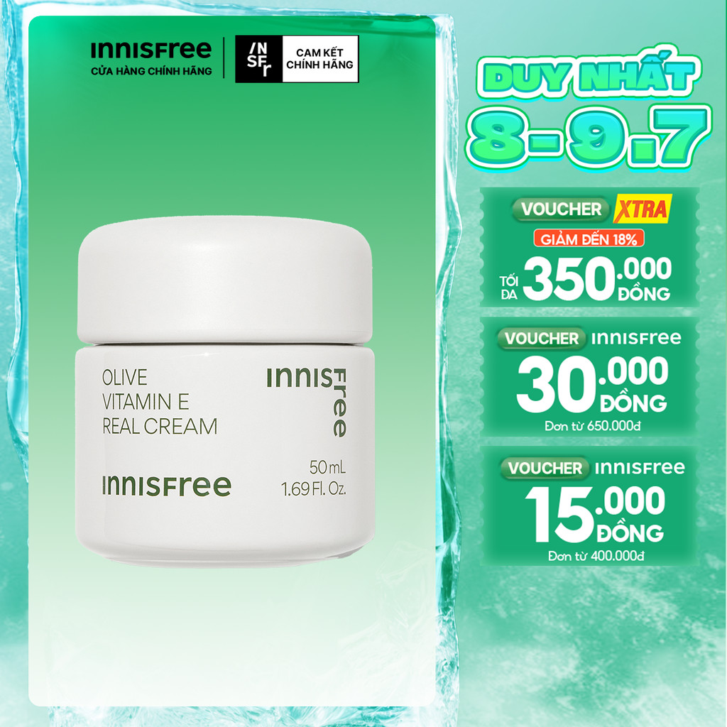 Kem dưỡng ẩm innisfree Olive Real Power Cream 50ml