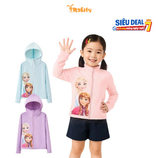 Áo khoác chống nắng có mũ Elsa Disney bé gái Rabity 524.002