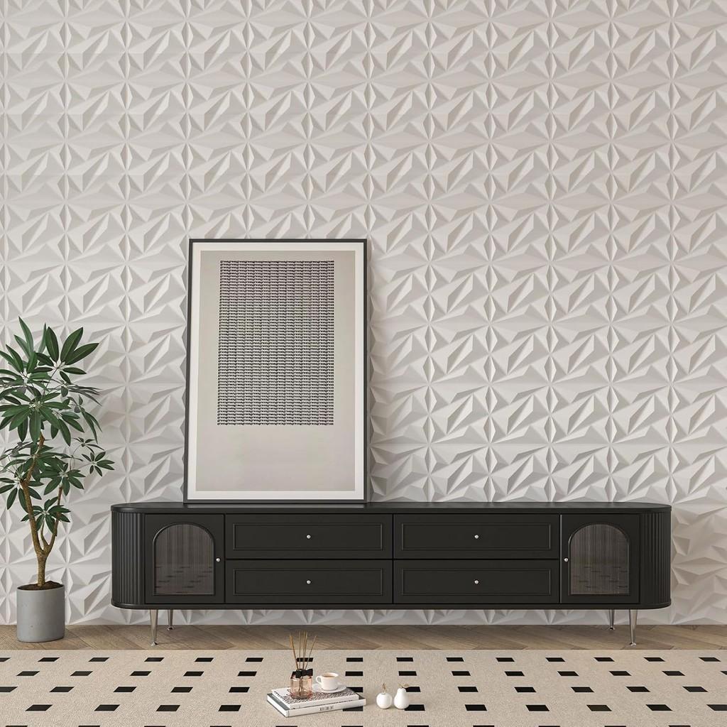 Tấm Ốp Tường 3D PVC 50x50cm Khổ Lớn, Miếng Dán Tường Trang Trí Tường TV Phòng Ngủ Văn Phòng Dễ Thi Công | BigBuy360 - bigbuy360.vn