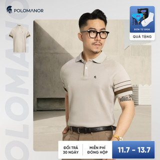Áo polo nam THOMAS vải cá sấu cotton interlock xuất xịn, nam tính thanh lịch sang trọng - POLOMANOR