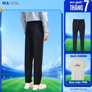 Quần Âu Nam HLA Ống Suông Cao Cấp, Giữ Form Đẹp, Quần Tây Co Giãn Thoải Mái, Chống Nhăn