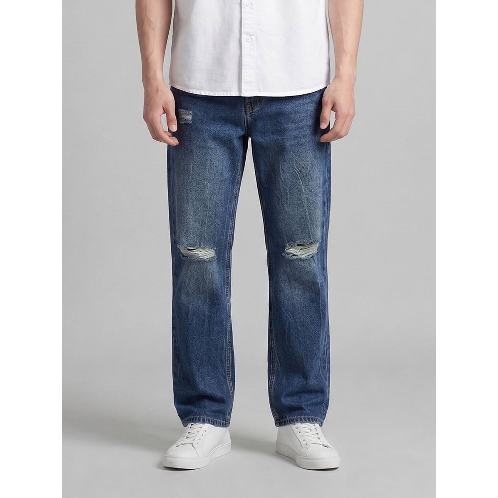 Quần Jeans Nam ICONDENIM Stonefade Form Straight QJID0304 | BigBuy360 - bigbuy360.vn
