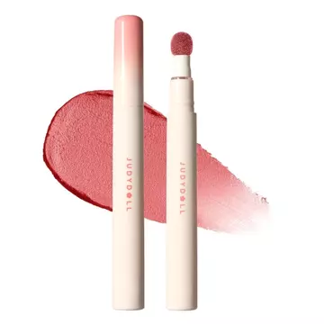 Kem dưỡng môi mờ JUDYDOLL Cushion, Son môi mờ dưỡng ẩm với Tripeptide & Squalane, Son nhòe Lip Line, Velvet Lip Mud, Chống nhòe, Lâu trôi, Không trầy xước (New N19 Misty Mauvelous)