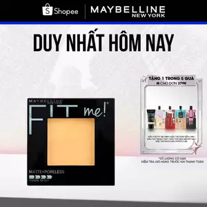 Phấn Phủ Mịn Lì Kiềm Dầu Fit Me Matte Poreless Powder Maybelline New York 8.5g