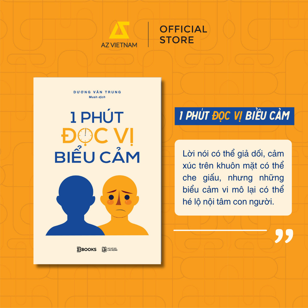 Sách - 1 Phút Đọc Vị Biểu Cảm