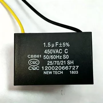 Quạt Đa Năng Bắt Đầu Tụ Điện Nhà Máy Quạt Trần Tụ Điện CBB61 Bắt Đầu Tụ 1.5 UF Bền
