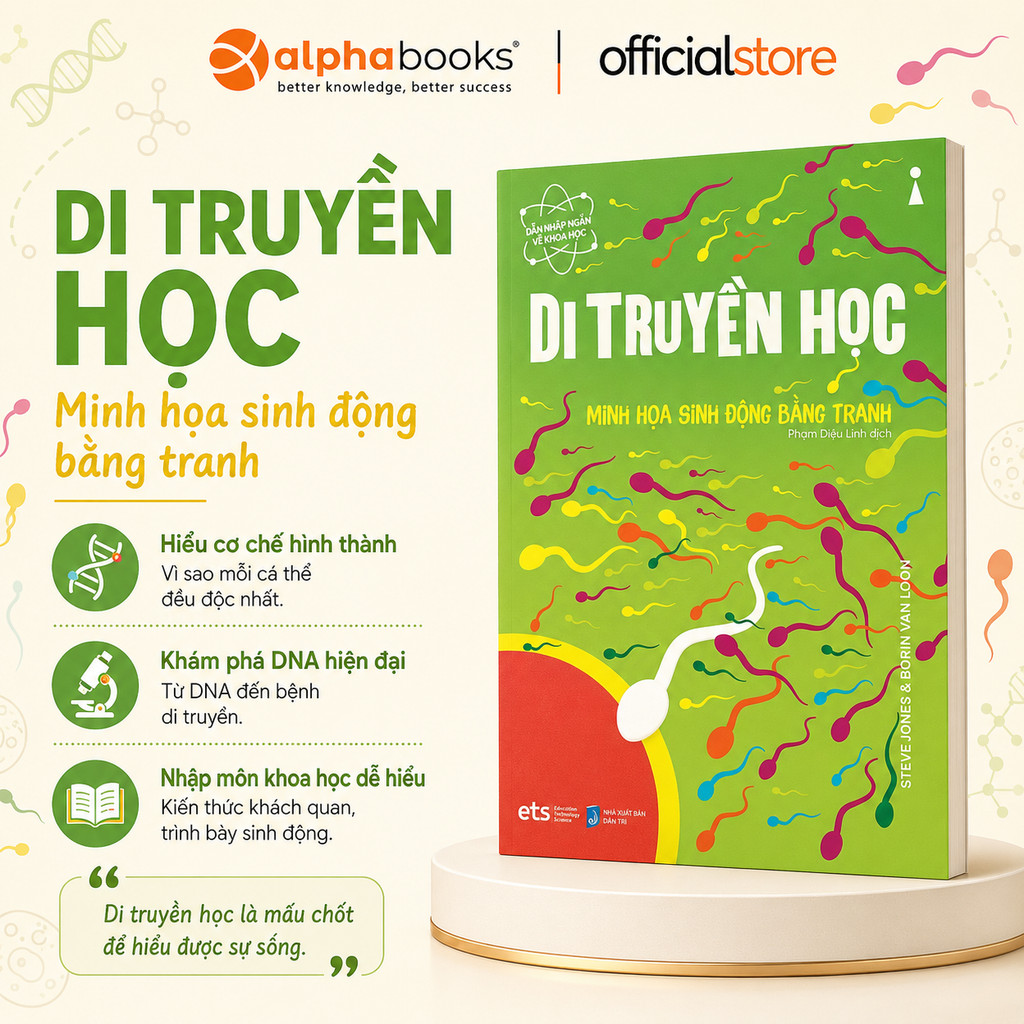 Sách - Dẫn Nhập Ngắn Về Khoa Học - Di Truyền Học (ETS)