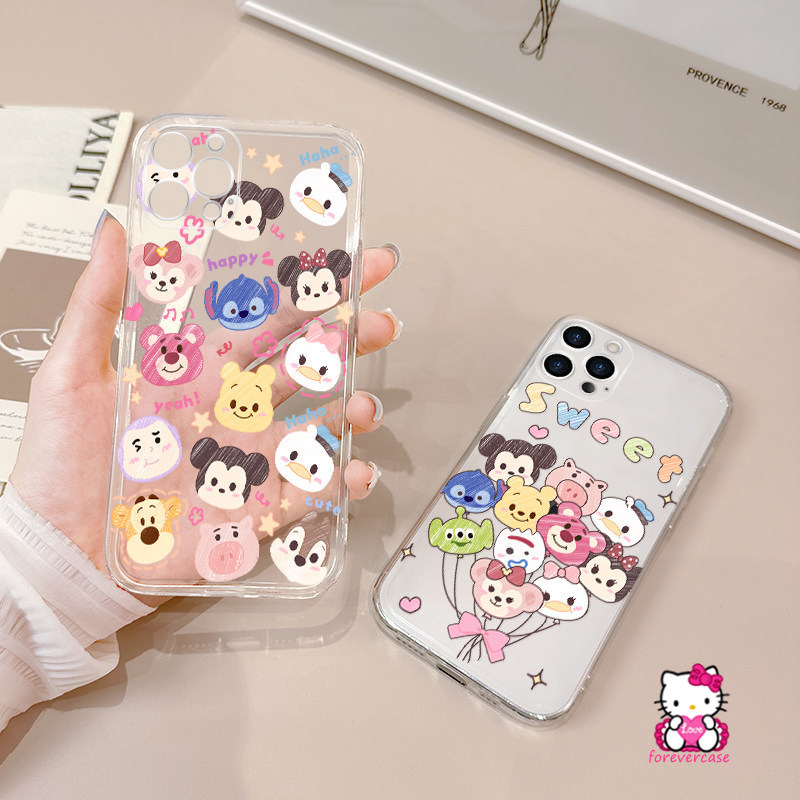Ốp Lưng Tương Thích Cho IPhone 11 17 16 15 13 14 12 Pro Max 7 8 16 Plus 17AIR XR XS X Max Ốp Lưng Phong Cách Doodle Động Vật Sống Động Dễ Thương
